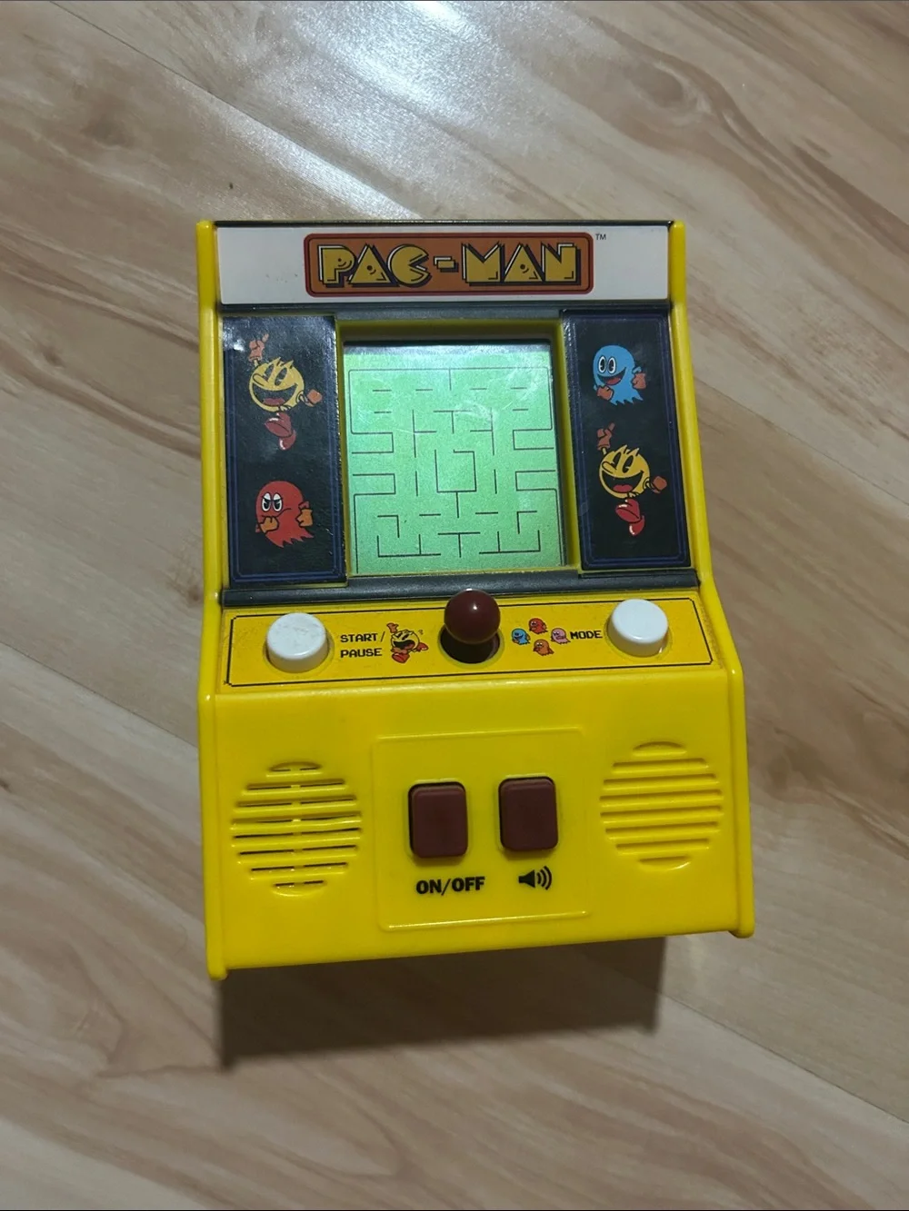 Mini Arcade Game Console - Yellow
